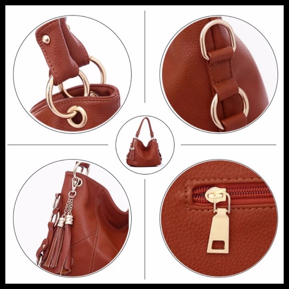 NEW ELVA Hobo Shoulder Bag - Picture 4 of 7